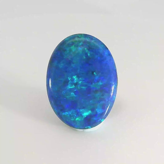 Vibrant Blue Gemstone Display