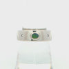 Australian Black Opal Ring set in 925 Sterling Silver