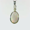 Light Opal Pendant in 925 Sterling Silver - Multicolour