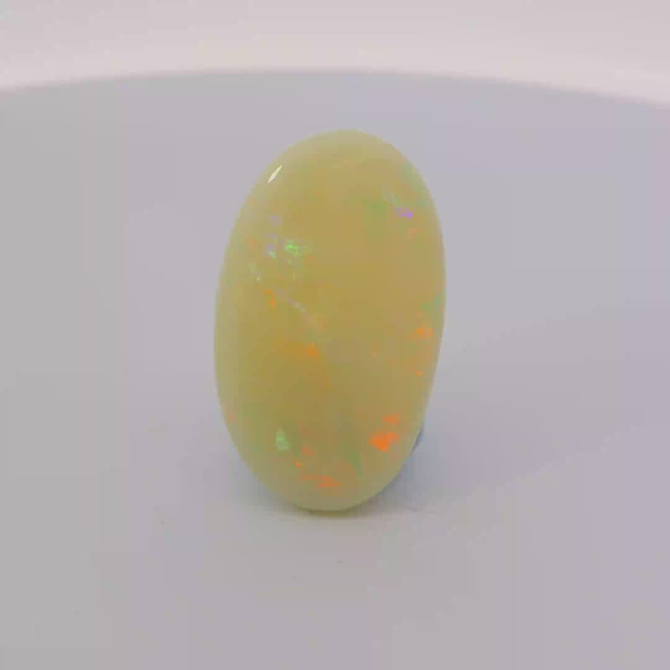 Radiant Yellow Opal Gemstone