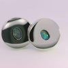 Triplet Opal Cufflinks in Sterling Silver- Multicolour