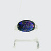 Triplet Opal Men's Ring in 925 Sterling Silver - Multicolour