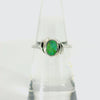 Doublet Opal Ring in 925 Sterling Silver - Multicolour