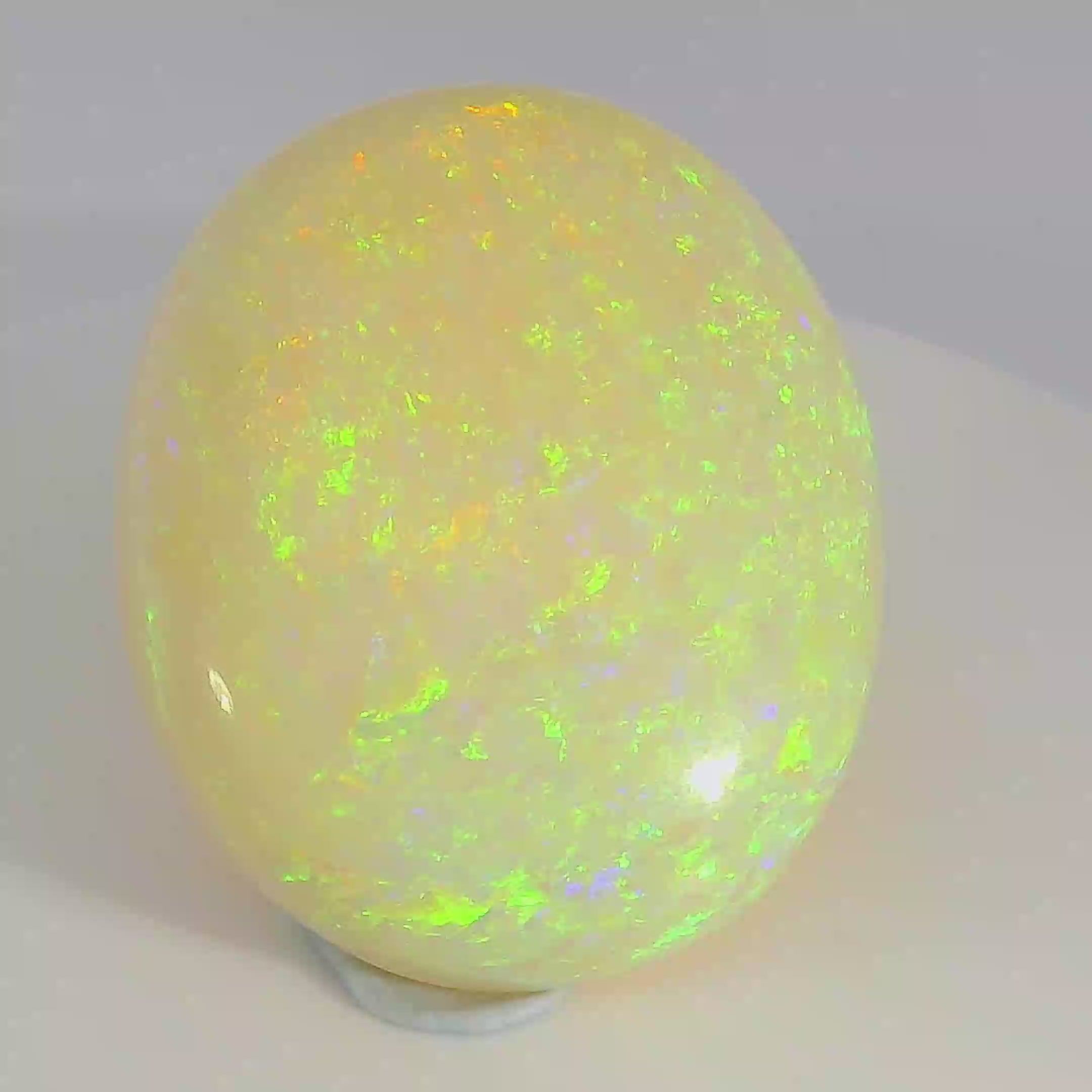 Radiant Yellow Opal Gemstone