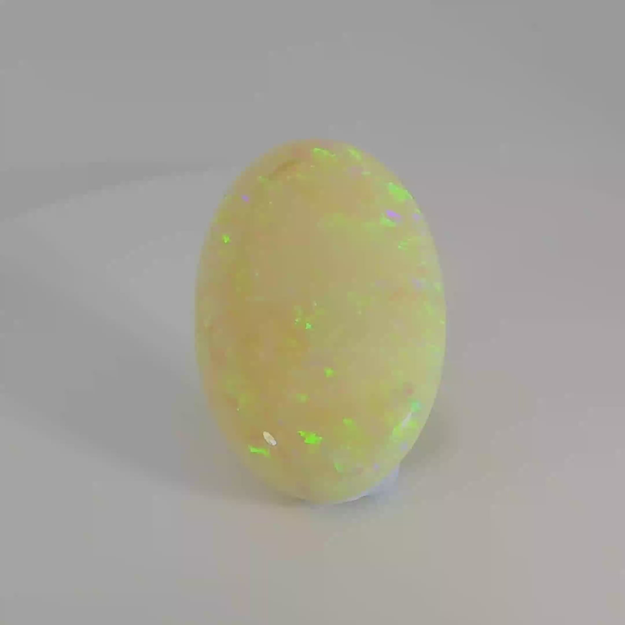 Vibrant Yellow Opal Gemstone