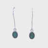 Triplet Opal Earrings in Stainless Steel - Multicolour