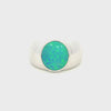 Australian Doublet Opal Ring set in 925 Sterling Silver