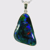 Triplet Opal Pendant in 925 Sterling Silver - Multicolour