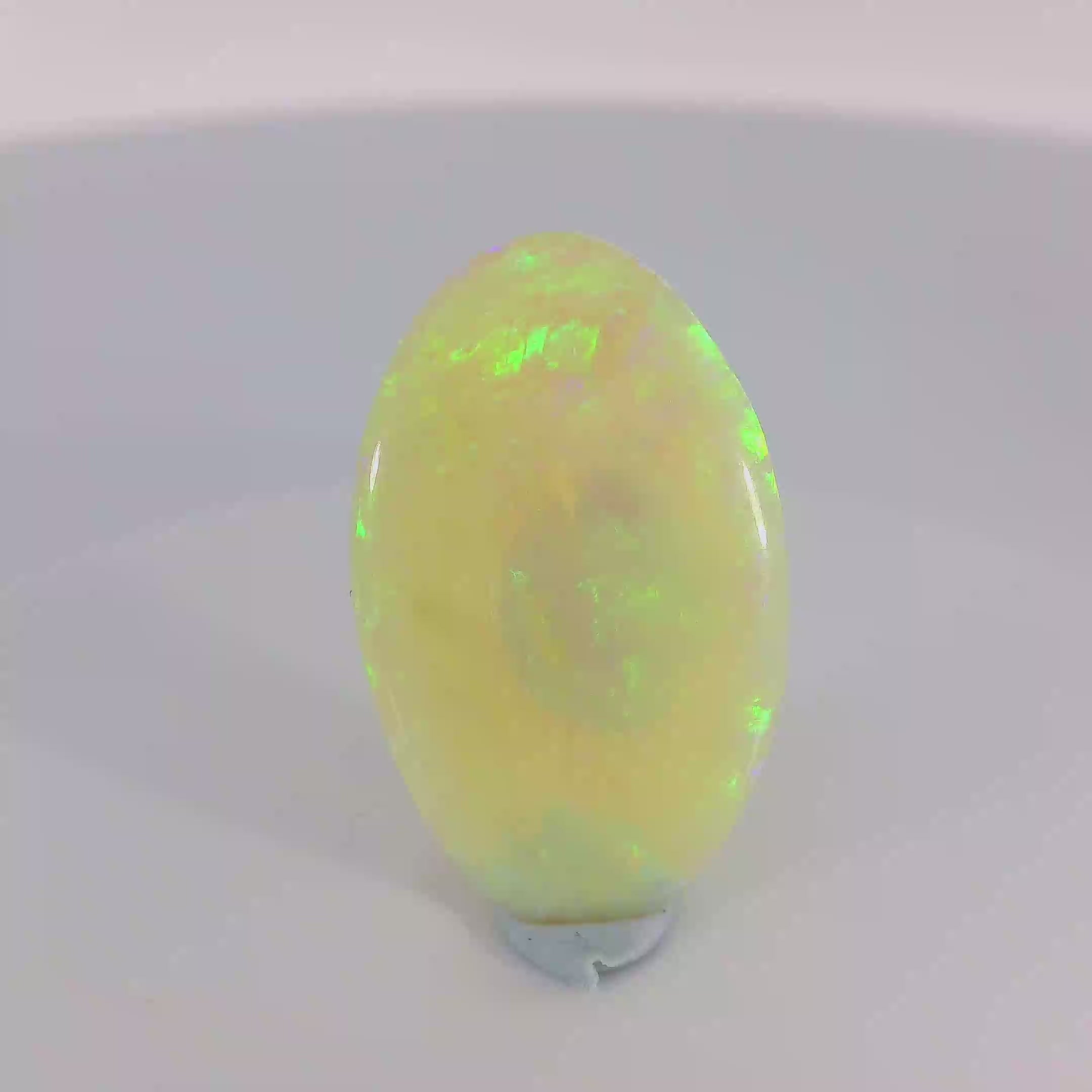 Radiant Yellow Opal Gemstone
