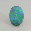 Vibrant Blue Opal Gemstone