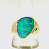 Doublet Opal Men's Ring in 14K Yellow Gold - Multicolour
