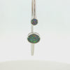 Triplet Opal Bangle set in 925 Sterling Silver - Multicolour