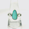 Doublet Opal Ring in 925 Sterling Silver - Multicolour