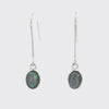 Triplet Opal Earrings set in 925 Sterling Silver