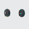 Triplet Opal Earrings in Stainless Steel - Multicolour