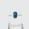 Black Opal Ring In 925 Sterling Silver - Green-Blue