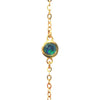 Triplet Opal Bracelet in Gold Plated Stainless Steel - Australian Opal Cutters and Pearl Divers