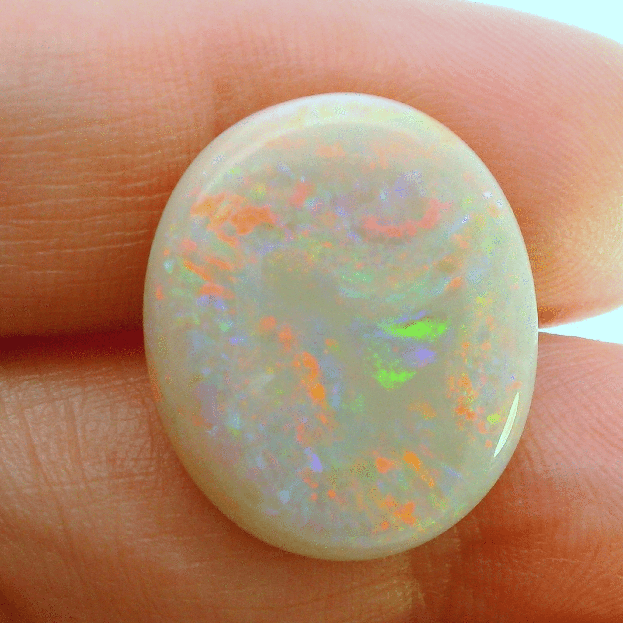 Vibrant Opal Gemstone Sphere - Australian Opal Cutters and Pearl Divers