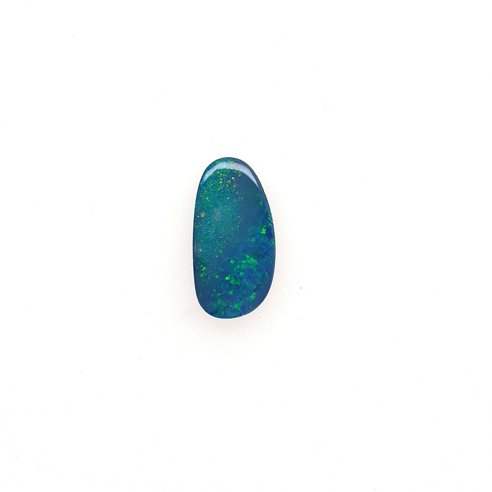 Australian Opal Doublet 5.32 Carat Loose (Un - Set) Gemstone