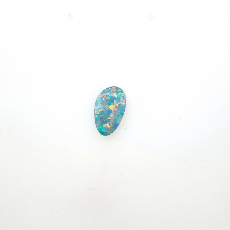Australian Opal Doublet 3.89 Carat Loose (Unset) Gemstone
