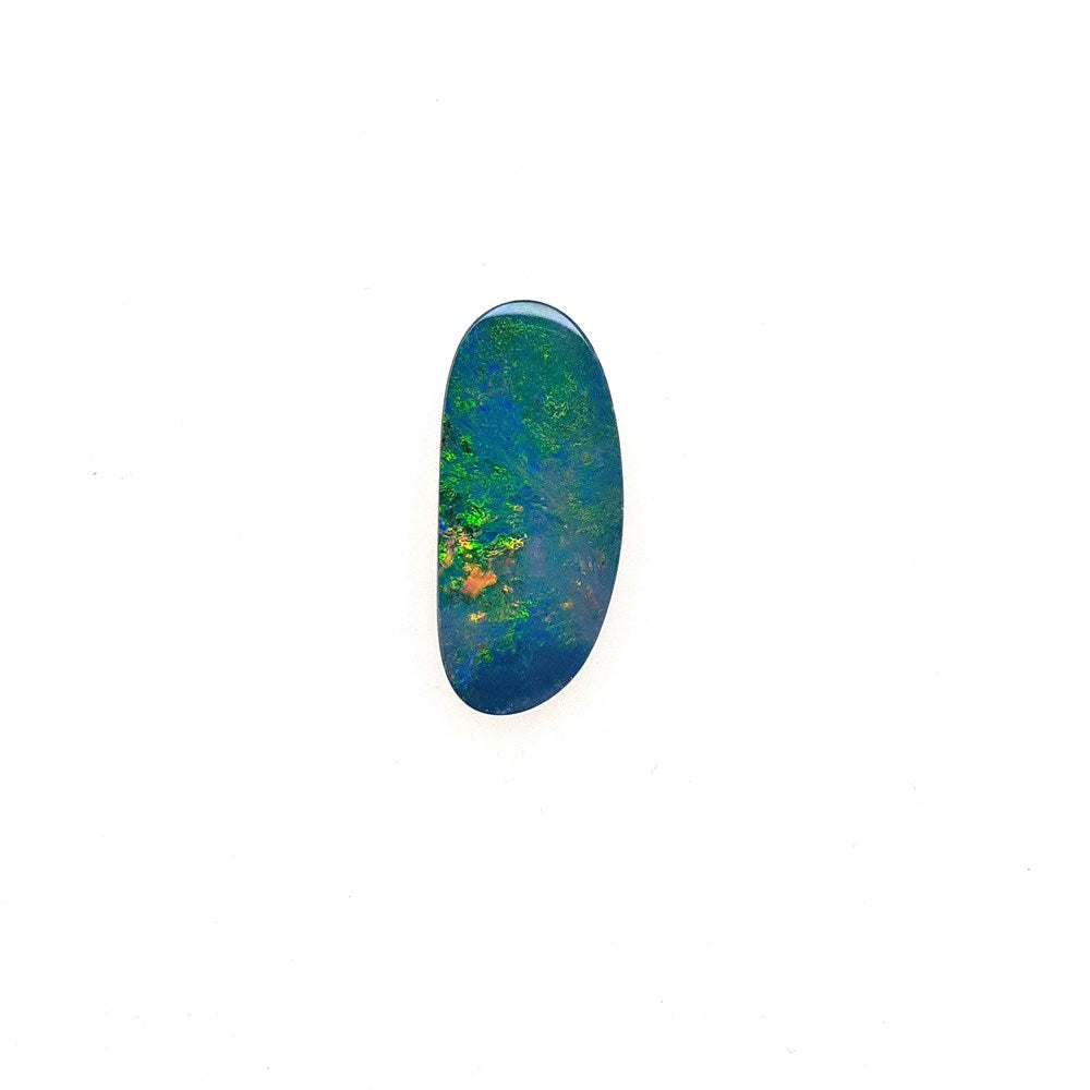 Australian Opal Doublet 4.83 Carat Loose ( Un - Set) Gemstone